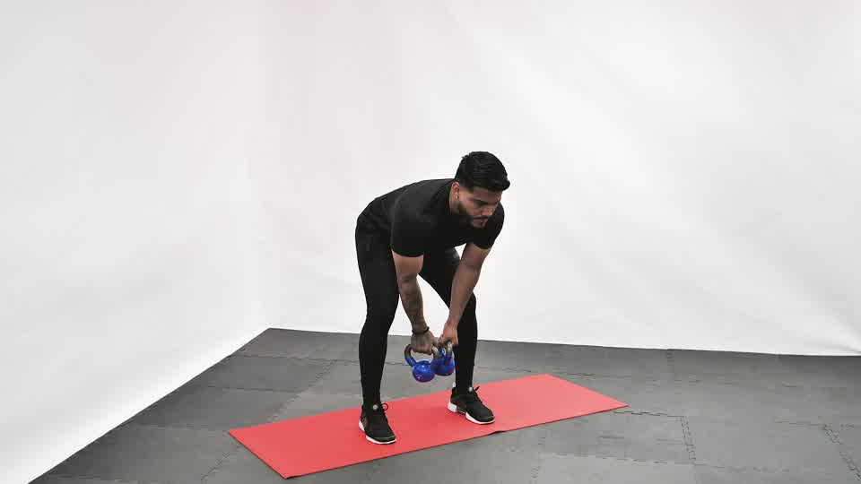 Kettlebell Row exercise