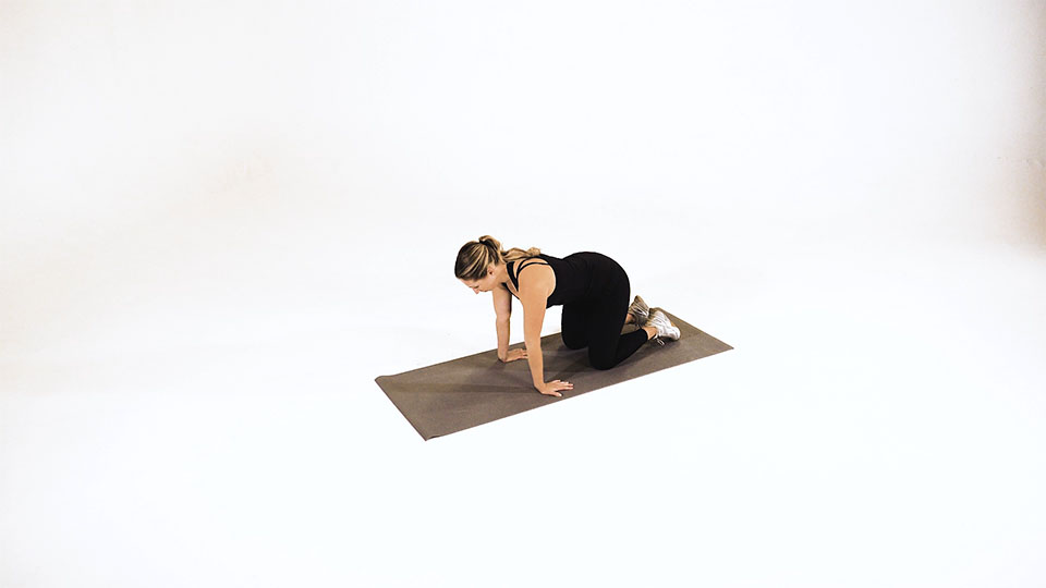 Kneeling Forearm Stretch