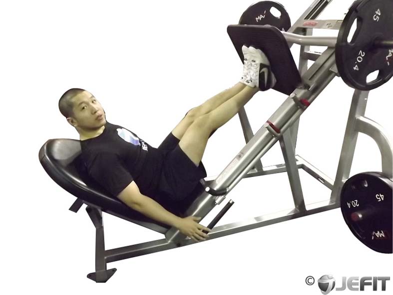 Machine Leg Press (Narrow Stance)