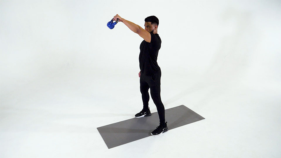 Kettlebell One-Arm Swing