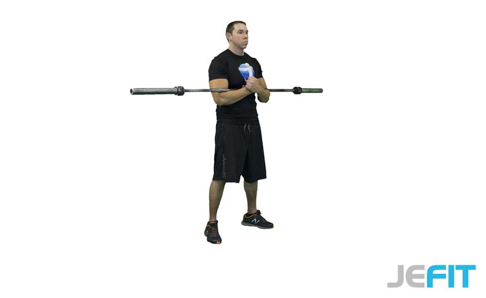 Barbell Zercher Squat