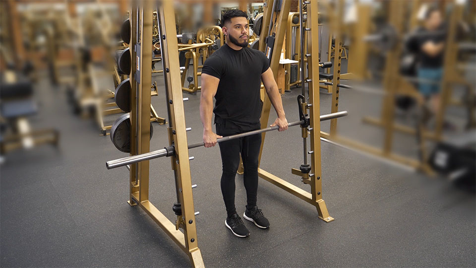 Smith Machine Upright Row