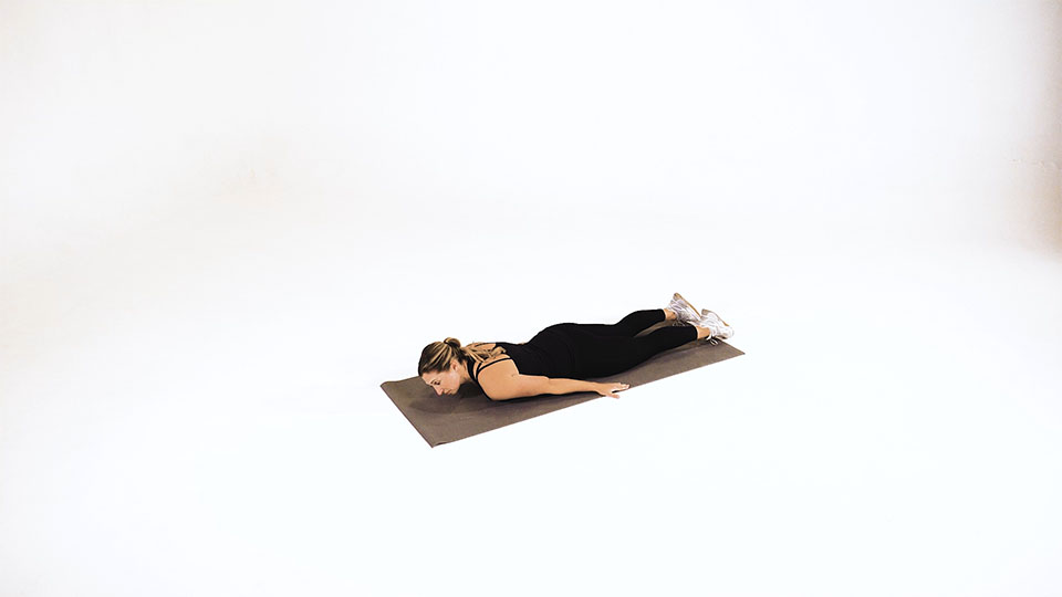 Locust Pose exercise