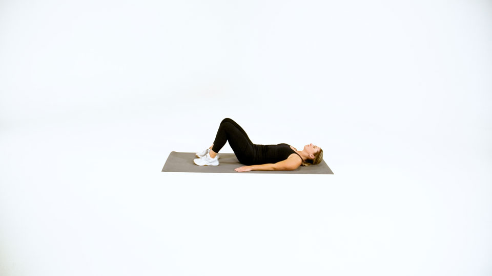 One-Knee to Chest (Supine) exercise