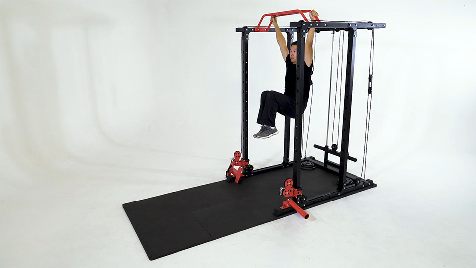 Hanging Knee Raise Rotation