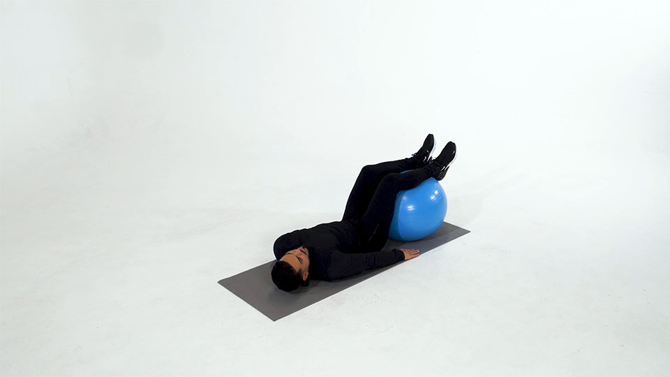 Stability Ball Hundreds exercise