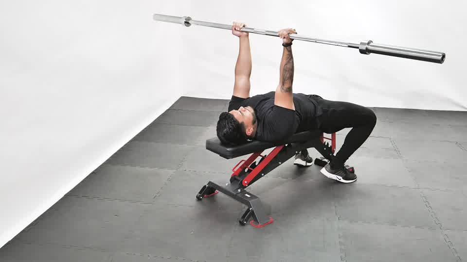 Barbell Reverse Grip Tricep Extension exercise