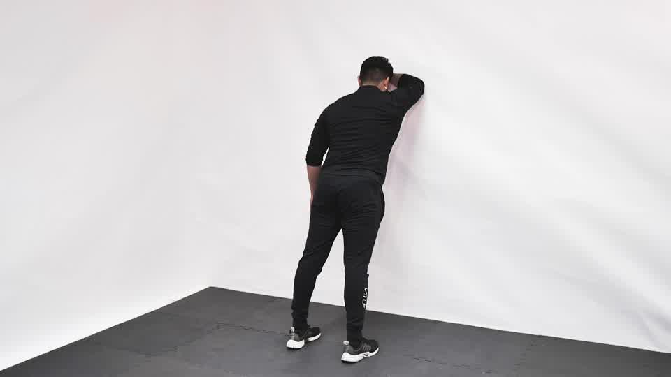 One-Arm Wall Stretch