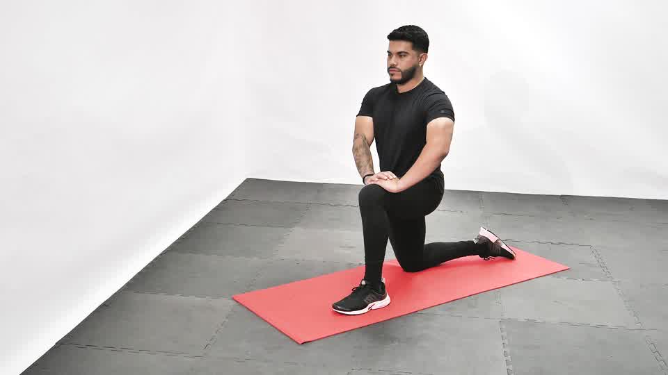 Kneeling Hip Flexor exercise