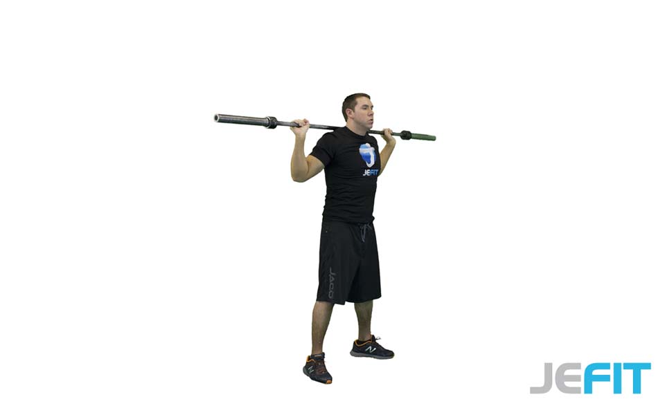 Barbell Snatch Balance exercise