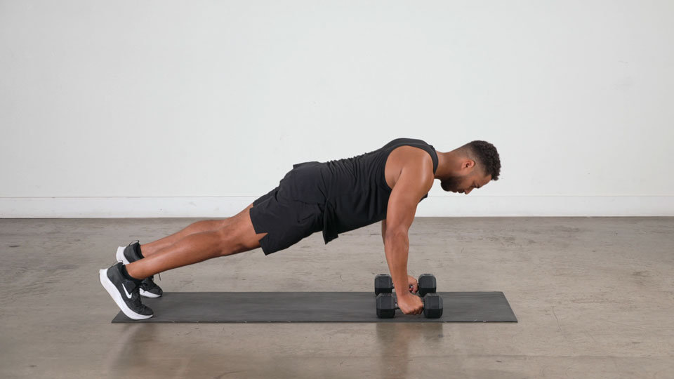 Dumbbell Deep Push-Up