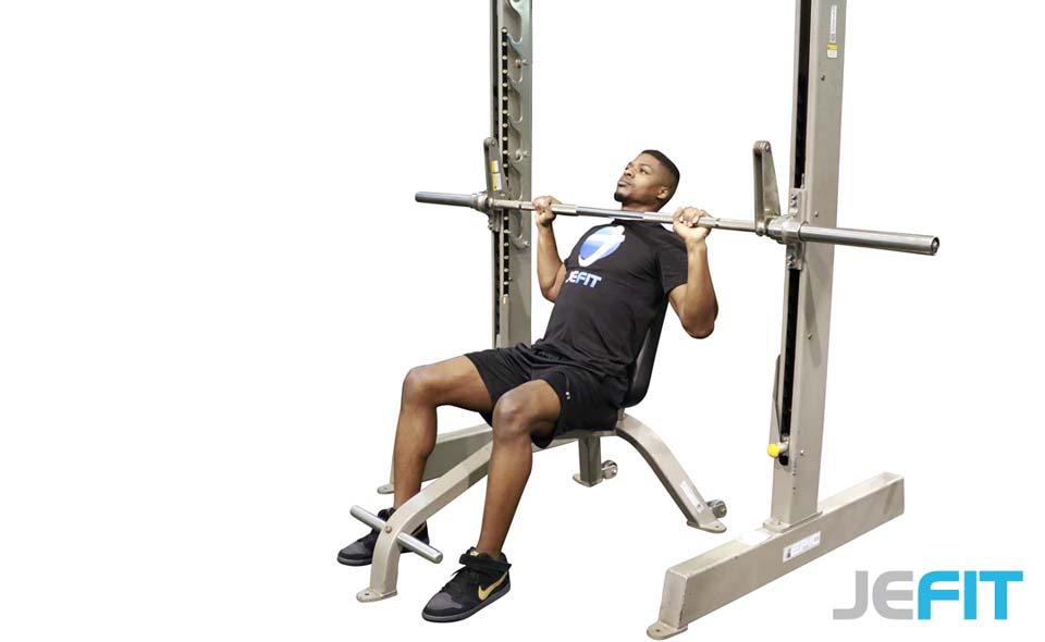 Smith Machine Shoulder Press