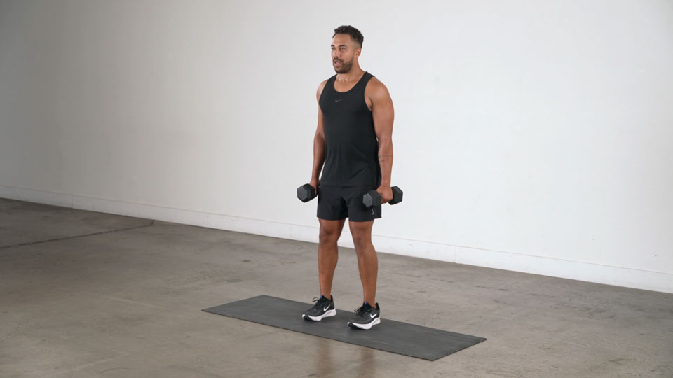 Dumbbell Alternating Hammer Curl exercise