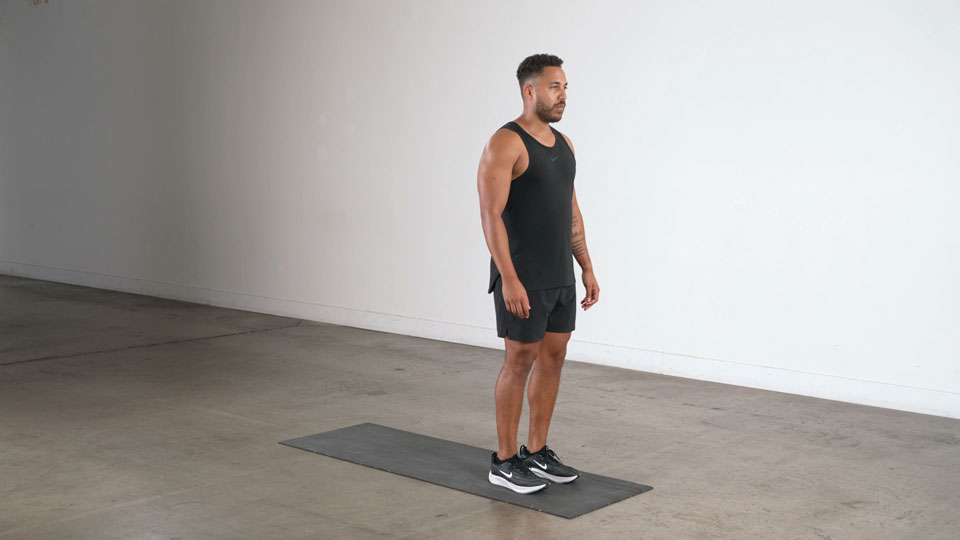 Bodyweight Rear Lunge