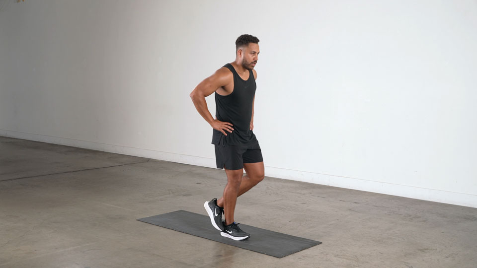 Bodyweight Single-Leg Calf Raise exercise