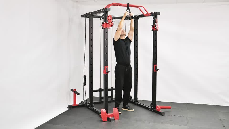 Cable Rope Pull-Up