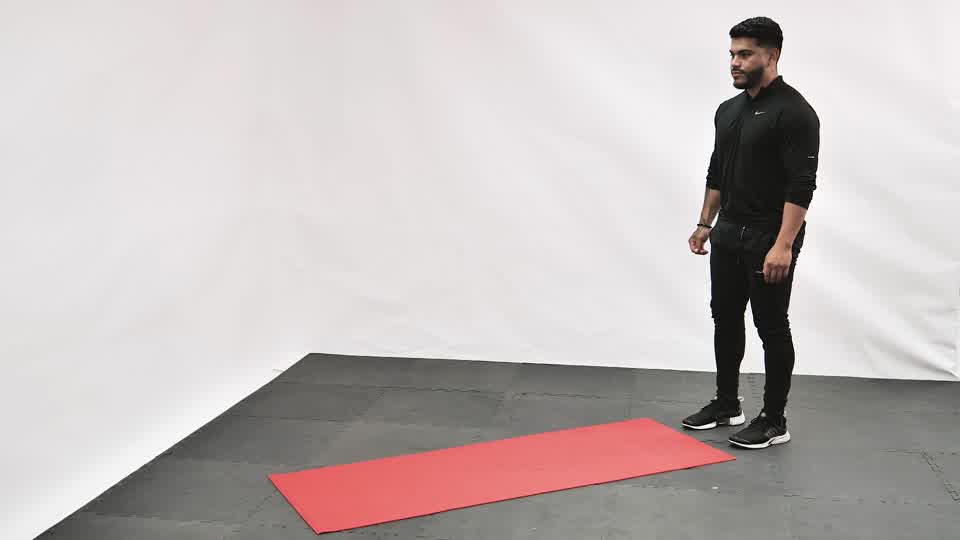 Walking High Knees exercise