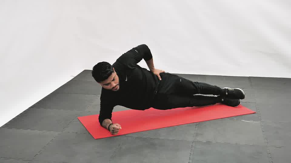 Side Plank Hip Abduction