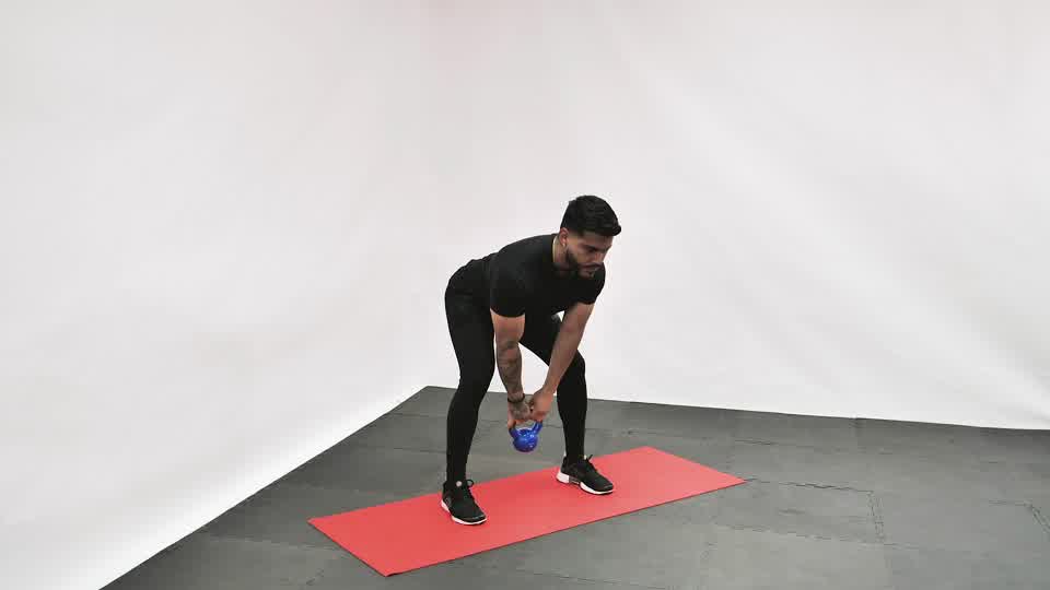 Kettlebell Swing exercise