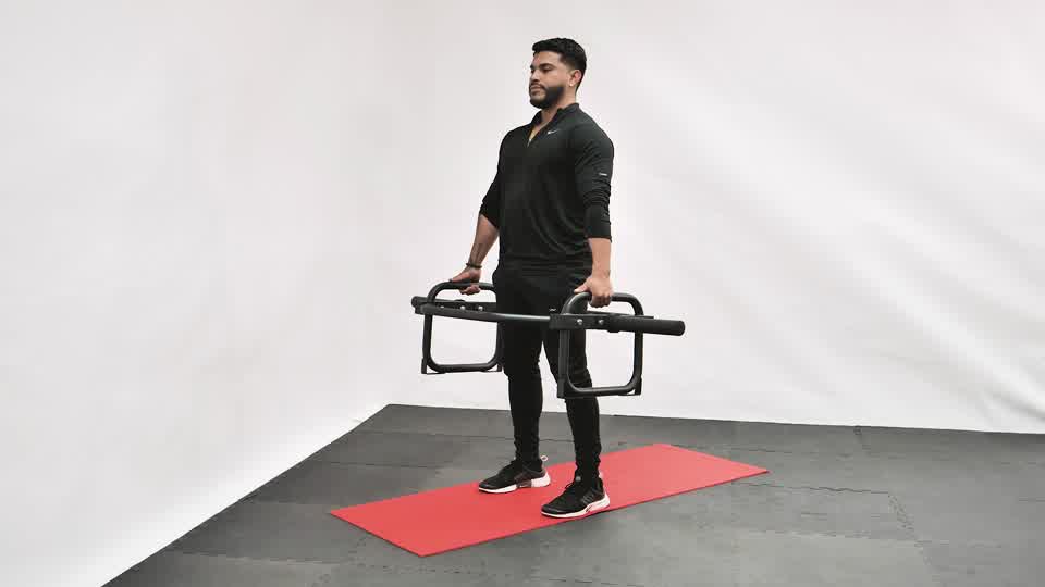 Hex Bar Deadlift exercise