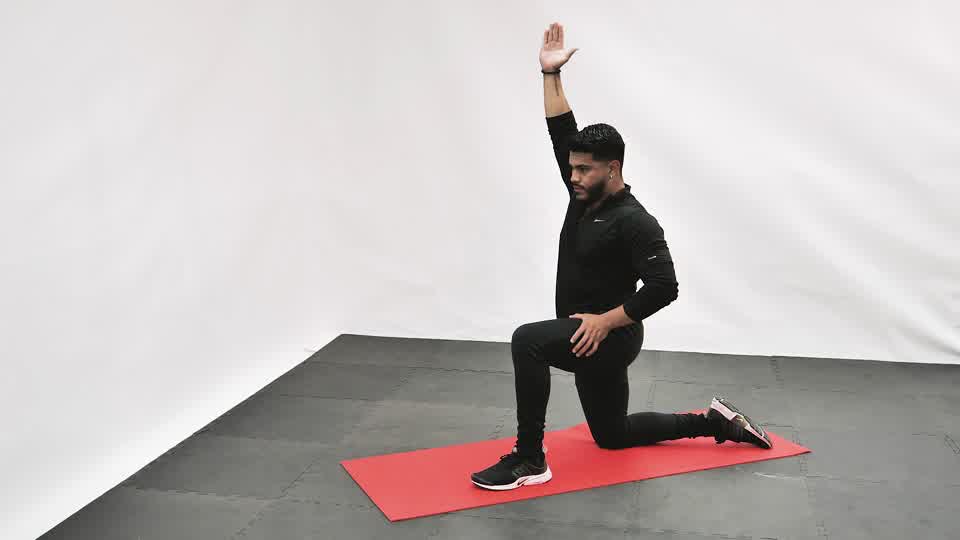 Half Kneeling Psoas Stretch exercise