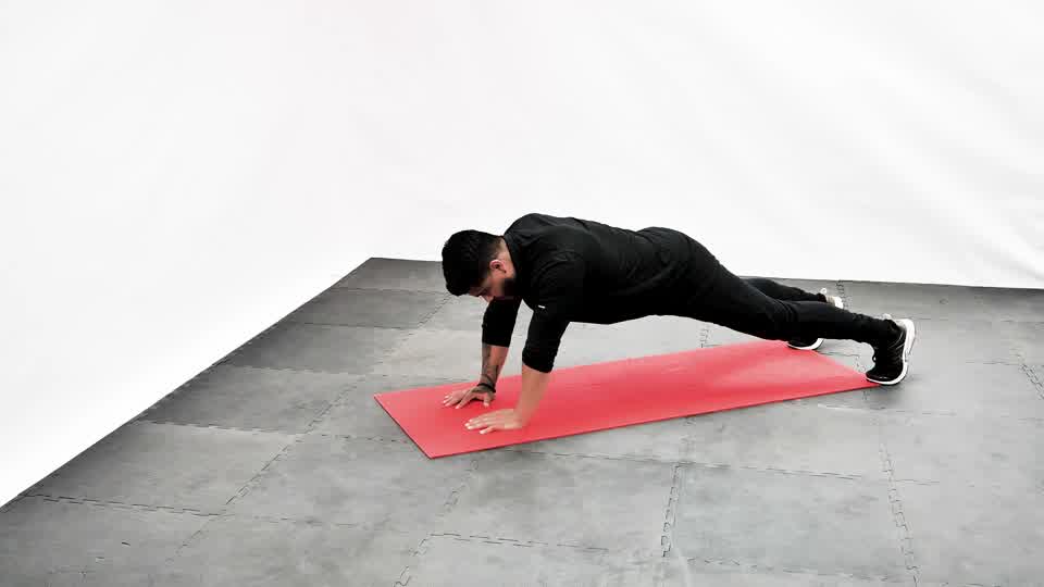 Plank with Shoulder Taps