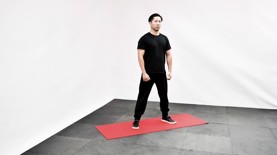 Sumo Squat exercise