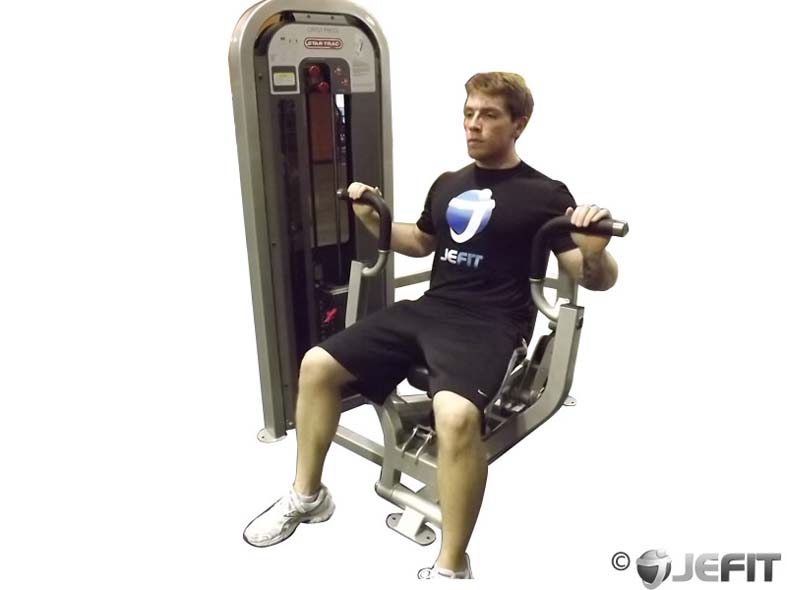 Machine Bench Press exercise