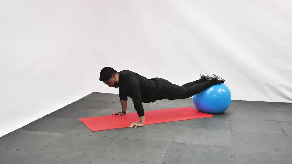 Stability Ball Push-Up