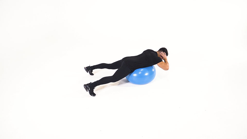 Stability Ball Back Extension